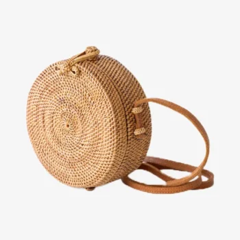 Leather crossbody bag